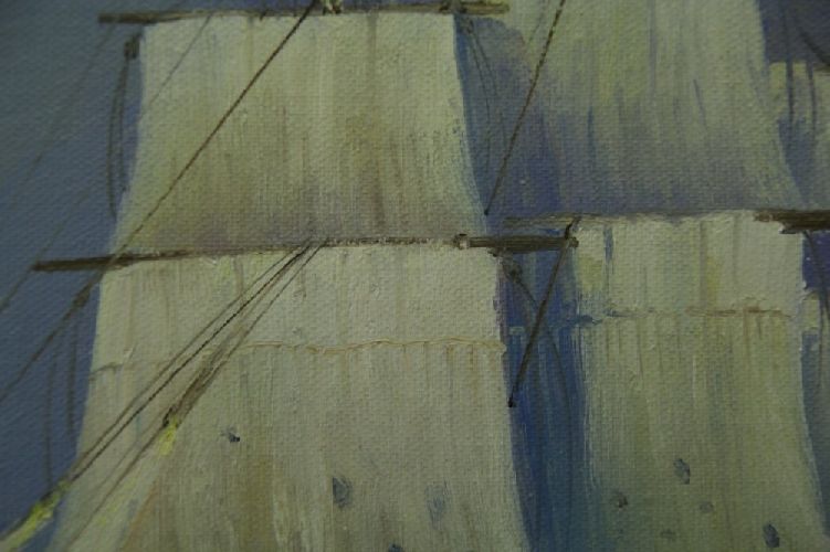 Картина "Баталия" Цена: 16000 руб. Размер: 90 x 60 см. Увеличенный фрагмент.