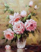 Картина "Беленькие розы"