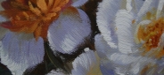 Картина "Цветы и фрукты" Цена: 10800 руб. Размер: 60 x 90 см. Увеличенный фрагмент.