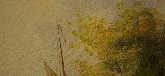 Картина "Дания 18 века" Цена: 5500 руб. Размер: 60 x 50 см. Увеличенный фрагмент.
