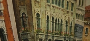 Картина "Днем в Венеции" Цена: 16000 руб. Размер: 60 x 90 см. Увеличенный фрагмент.