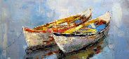 Картина "Две лодки" Цена: 5400 руб. Размер: 60 x 50 см.