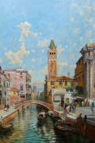 Картина "Где-то в Венеции"