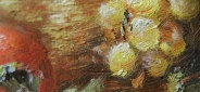 Картина "Корзиночка" Цена: 4300 руб. Размер: 25 x 20 см. Увеличенный фрагмент.