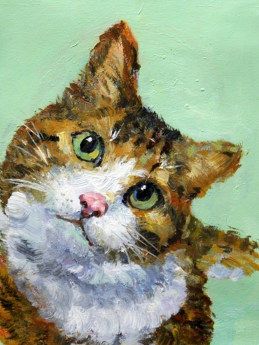 Картина "Котенок" Цена: 4500 руб. Размер: 30 x 40 см.