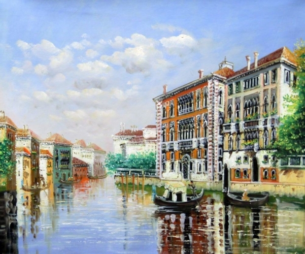 Картина "Красивая Венеция" Цена: 6900 руб. Размер: 60 x 50 см.