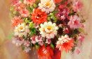 Картина "Красивые цветы" Цена: 7600 руб. Размер: 50 x 60 см.