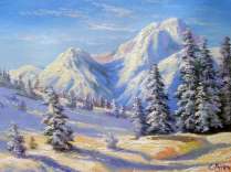 Картина "Красивые горы"