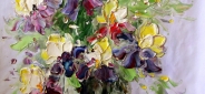 Картина "Красивые ирисы" Цена: 9000 руб. Размер: 50 x 60 см.