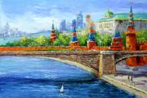 Картина "Кремлевские стены"