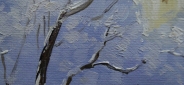 Картина "Троице-Сергиева Лавра зимой" Цена: 23000 руб. Размер: 90 x 60 см. Увеличенный фрагмент.