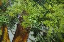 Картина "Лето на реке" Цена: 7500 руб. Размер: 50 x 40 см. Увеличенный фрагмент.