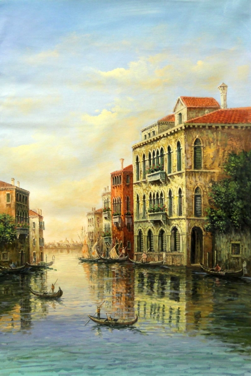 Картина "Лето в Венеции" Цена: 16000 руб. Размер: 60 x 90 см.