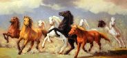 Картина "Лошади" Цена: 14400 руб. Размер: 90 x 60 см.