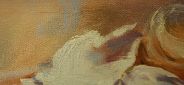 Картина "Мадемуазель" Цена: 11800 руб. Размер: 90 x 60 см. Увеличенный фрагмент.