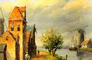 Картина "Мельница в Голландии" Цена: 5500 руб. Размер: 60 x 50 см.