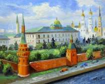Картина "Миниатюра-Кремль"