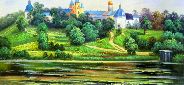 Картина "Монастырь" Цена: 13500 руб. Размер: 90 x 60 см.