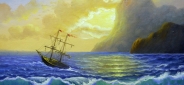 Репродукция картины "Море" Айвазовского Цена: 7500 руб. Размер: 50 x 40 см.