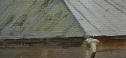 Картина маслом "Московский дворик" - Поленов Цена: 24500 руб. Размер: 90 x 60 см. Увеличенный фрагмент.