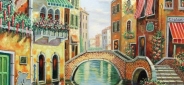 Картина "Мостик в Венеции" Цена: 6700 руб. Размер: 60 x 50 см.