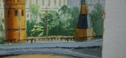 Картина "Наш Кремль" Цена: 5000 руб. Размер: 25 x 20 см. Увеличенный фрагмент.