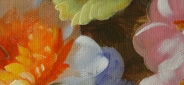Картина маслом "Нежность красок" Цена: 11800 руб. Размер: 60 x 90 см. Увеличенный фрагмент.