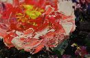 Картина "Нежные розы" Цена: 5200 руб. Размер: 50 x 60 см. Увеличенный фрагмент.