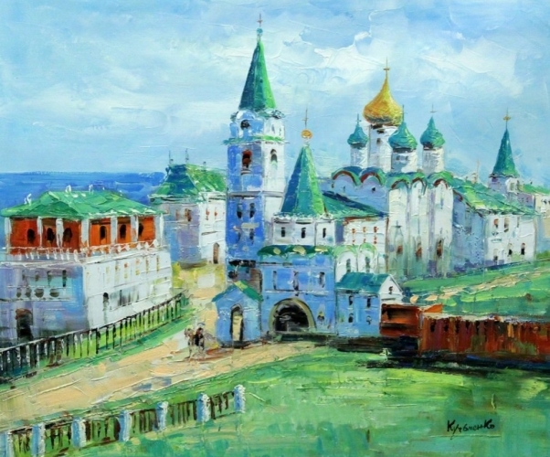 Картина "Нижний-Новгород" Цена: 8500 руб. Размер: 60 x 50 см.