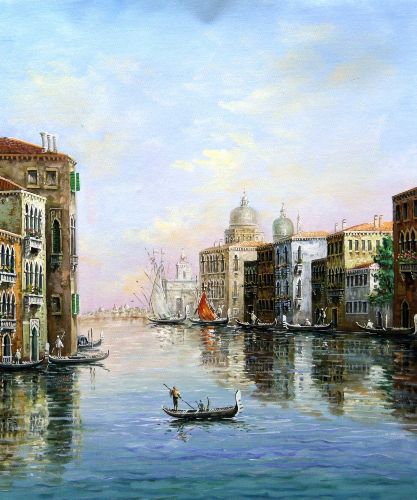 Картина "Однажды в Венеции" Цена: 8000 руб. Размер: 50 x 60 см.