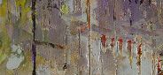 Картина "Осенний проспект" Цена: 9500 руб. Размер: 90 x 60 см. Увеличенный фрагмент.