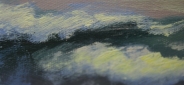 Картина "Парусник и море" Цена: 14000 руб. Размер: 90 x 60 см. Увеличенный фрагмент.
