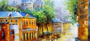 Картина "Пейзаж Москвы" Цена: 8000 руб. Размер: 60 x 50 см.