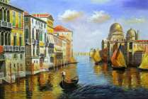 Картина "Пейзаж Венеции"