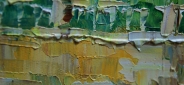 Картина "Питерская набережная" Цена: 8700 руб. Размер: 60 x 50 см. Увеличенный фрагмент.