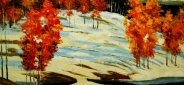Картина "Пришла зима" Цена: 9000 руб. Размер: 90 x 60 см.