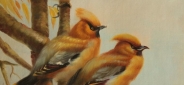 Картина "Птицы" Цена: 5700 руб. Размер: 30 x 40 см.