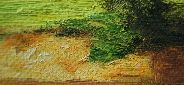 Картина "Речные заводи" Цена: 7700 руб. Размер: 50 x 40 см. Увеличенный фрагмент.