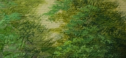 Картина "Родная речушка" Цена: 13000 руб. Размер: 90 x 60 см. Увеличенный фрагмент.