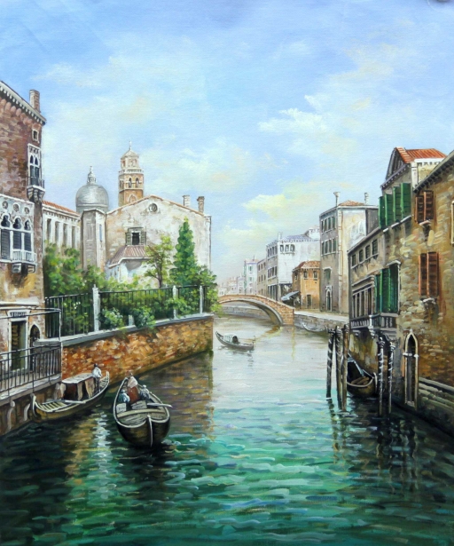 Картина "Романтика Венеции" Цена: 9000 руб. Размер: 50 x 60 см.