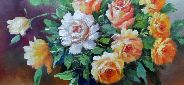Картина "Розы" Цена: 5900 руб. Размер: 50 x 60 см.
