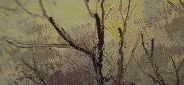 Картина "Русская зима!" Цена: 7500 руб. Размер: 60 x 50 см. Увеличенный фрагмент.