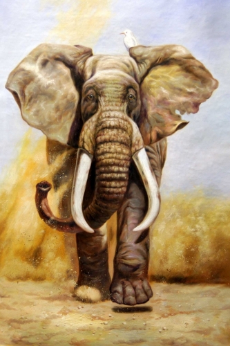 Картина "Слон" Цена: 16100 руб. Размер: 60 x 90 см.