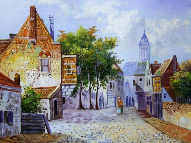 Картина "Солнечная Голландия" Цена: 4500 руб. Размер: 40 x 30 см.
