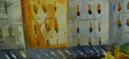 Картина "Солнечное море" Цена: 13500 руб. Размер: 150 x 60 см. Увеличенный фрагмент.