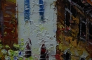 Картина "Светлая Венеция" Цена: 10800 руб. Размер: 60 x 90 см. Увеличенный фрагмент.