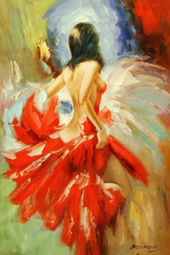 Картина "Танцы" Цена: 9000 руб. Размер: 60 x 90 см.