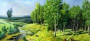 Картина "Тихий денек" Цена: 11500 руб. Размер: 90 x 60 см.