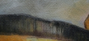 Картина "Тройка" Цена: 20000 руб. Размер: 120 x 75 см. Увеличенный фрагмент.
