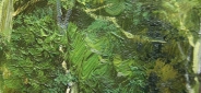 Картина "Тропинка" Цена: 16600 руб. Размер: 90 x 60 см. Увеличенный фрагмент.